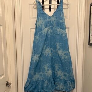Time and Tru Light Blue Sleeveless Dress